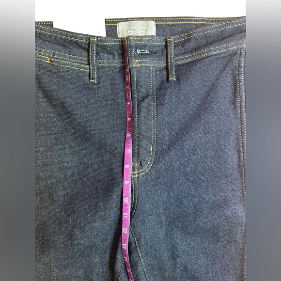 EVERLANE The Way High Skinny Jeans Size 28 Crop Dark Wash NWT High Waist Stretch - Picture 9 of 15